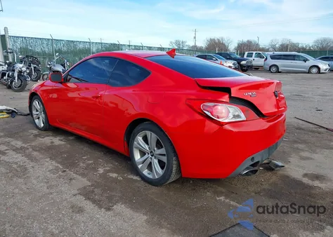 2011 Hyundai Genesis 2.0T Premium z USA, uszkodzony, nr VIN KMHHT6KD5BU058769